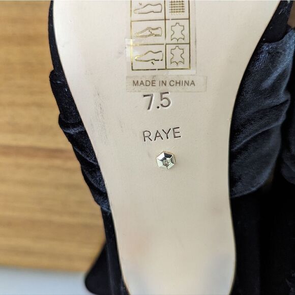 Raye Jeweled Whimsigoth Witchy Feminine Dark Academia Edgy Chic Velvet Boots 7 ½ - Picture 2 of 13